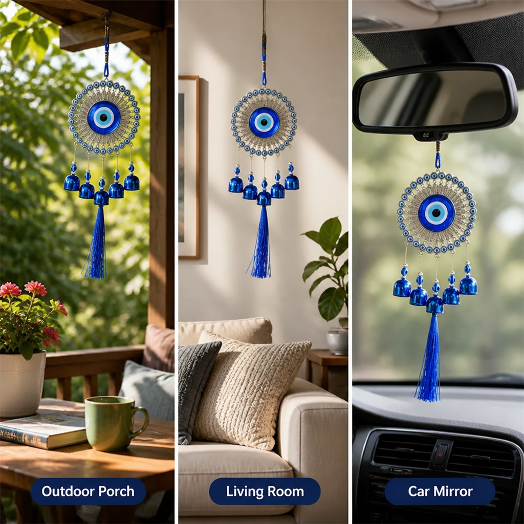 AuraShield™ Charm Chime — Transformez Votre Espace en un Sanctuaire de Paix et d'Énergie Positive