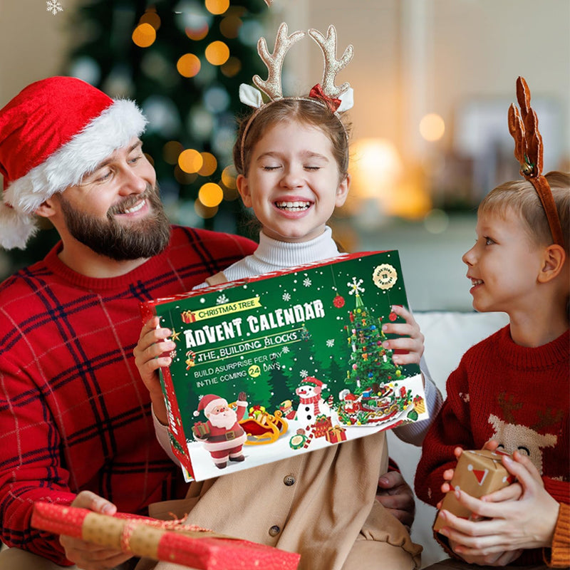 Calendrier de l'Avent Arbre de Noël 2026 – Kit à faire soi-même pour décoration de Noël