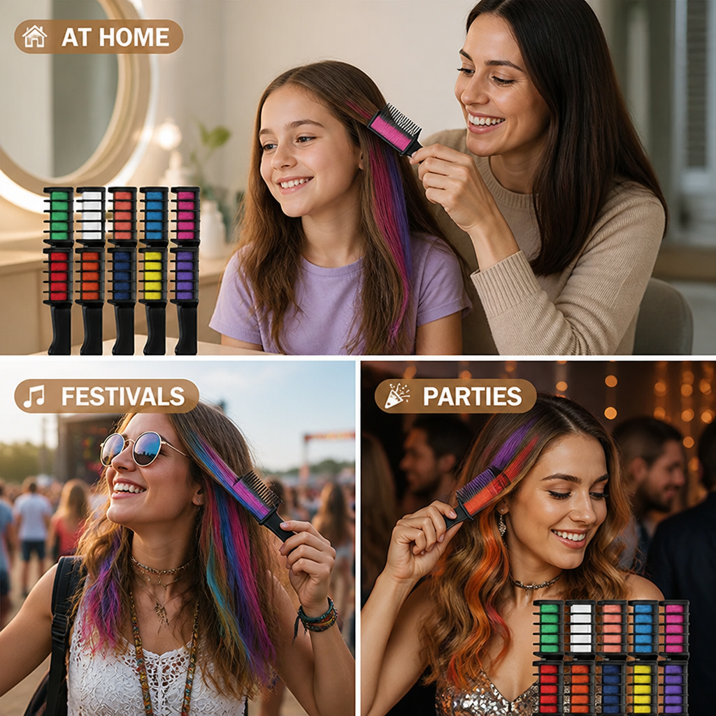 ChromaBurst™ — Libérez une couleur audacieuse qui disparaît quand vous le souhaitez