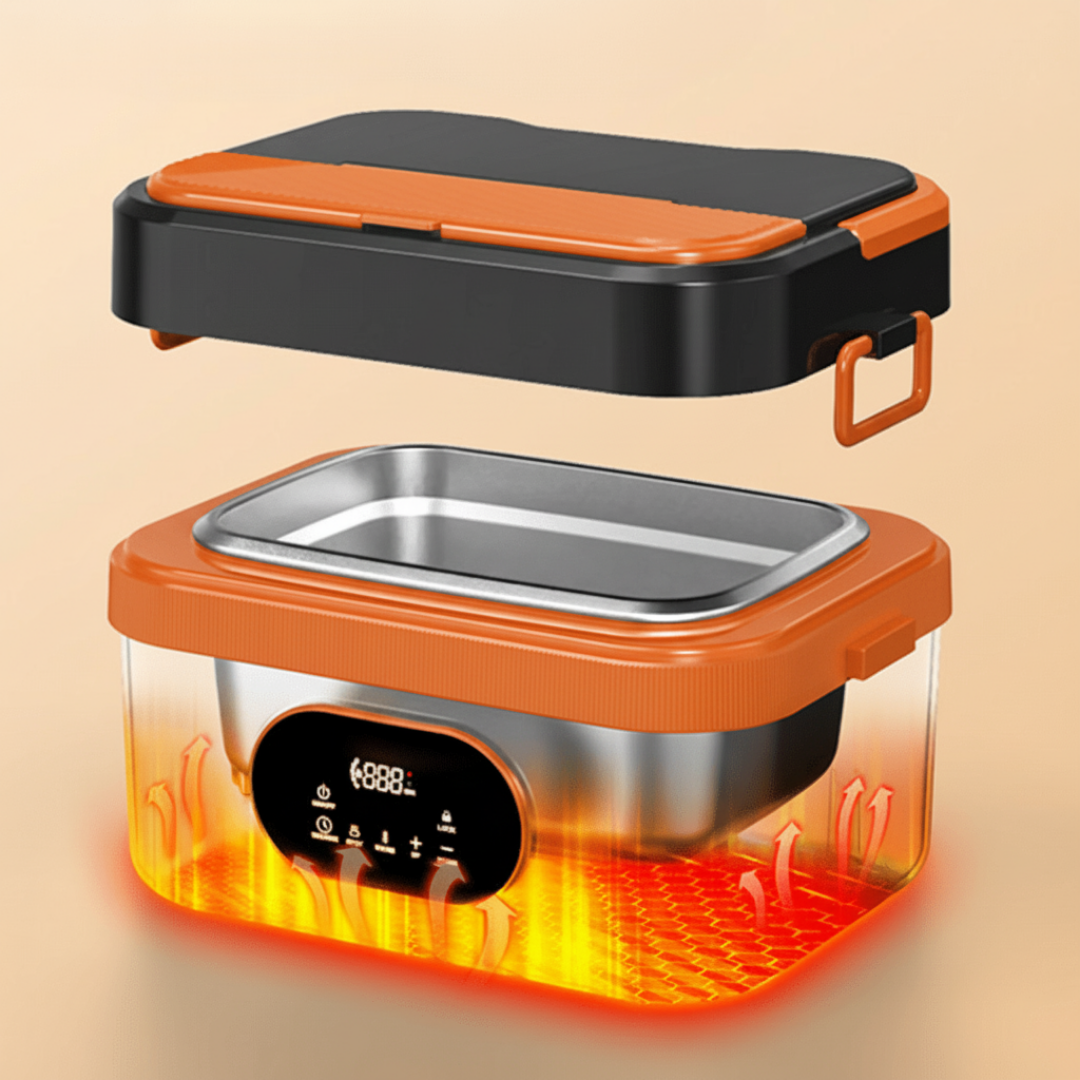 Boîte à lunch électrique - sans fil et auto-chauffante
