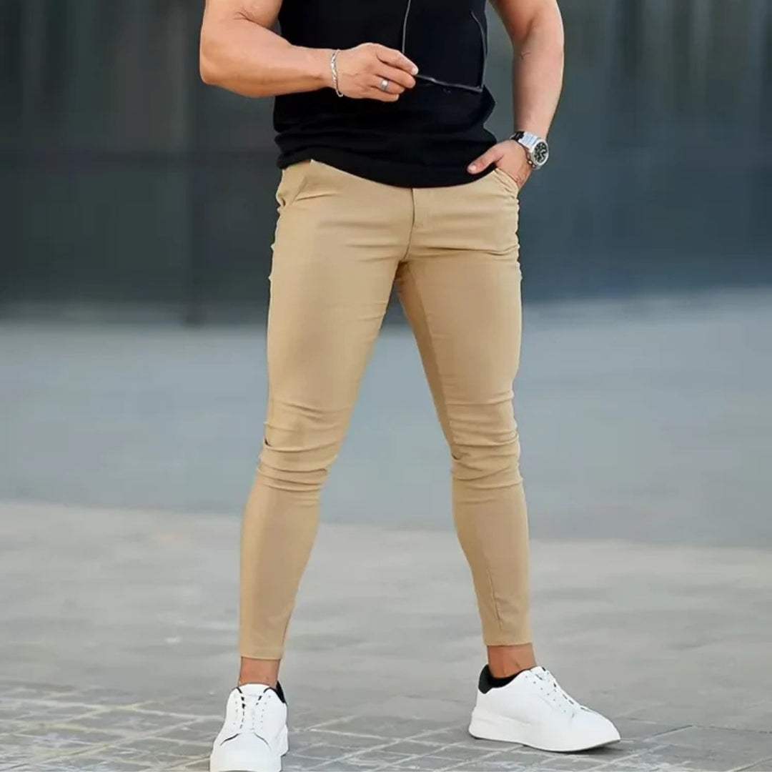 Chino - Coupe Slim Pour Hommes - UrbanFlex