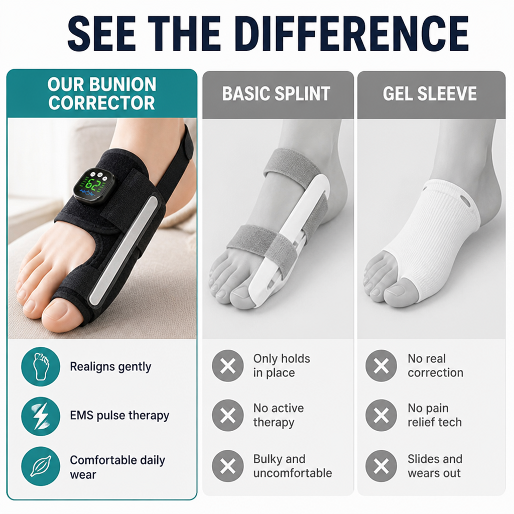 FlexAlign™ — Soulagez vos oignons et marchez sans douleur avec des soins quotidiens sans effort