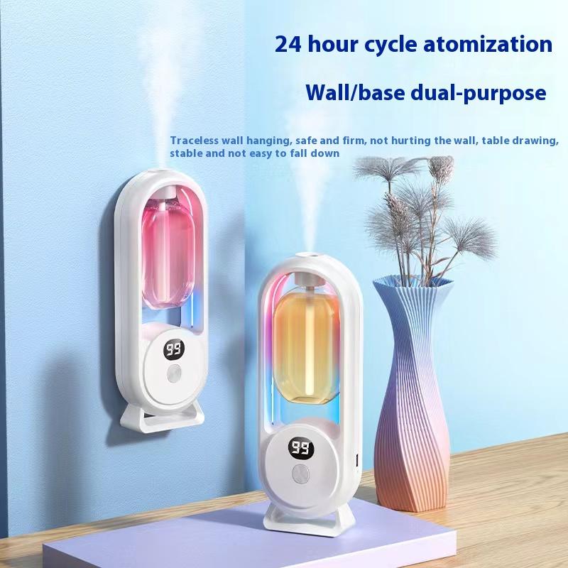 Diffuseur de Parfum Intelligent AromaGlow 360° – Fraîcheur Durable