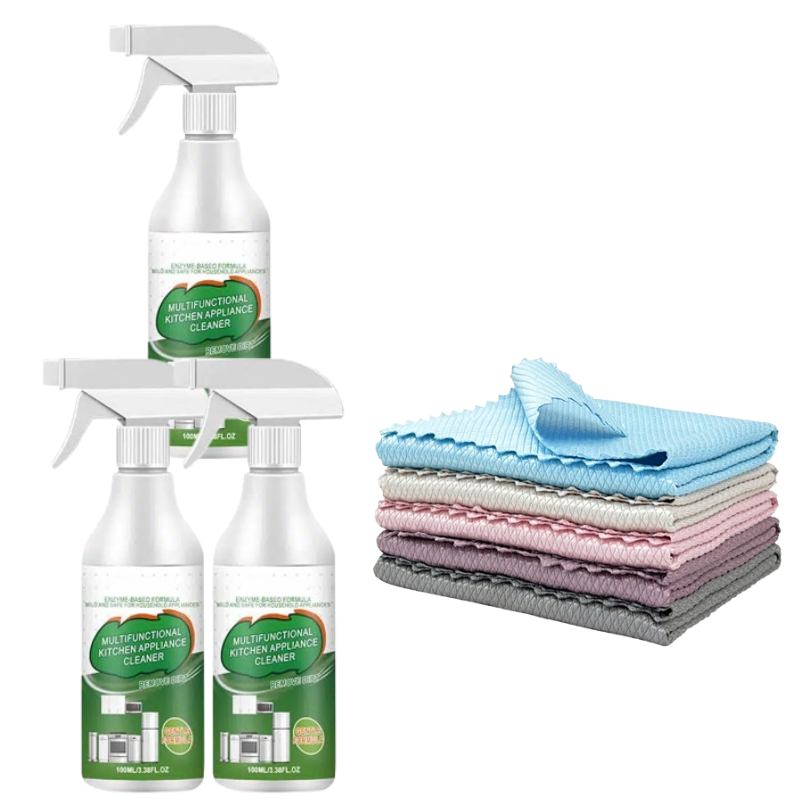 CleanEasePro™ — Faites Fondre la Graisse Instantanément pour un Foyer Éclatant et Sain