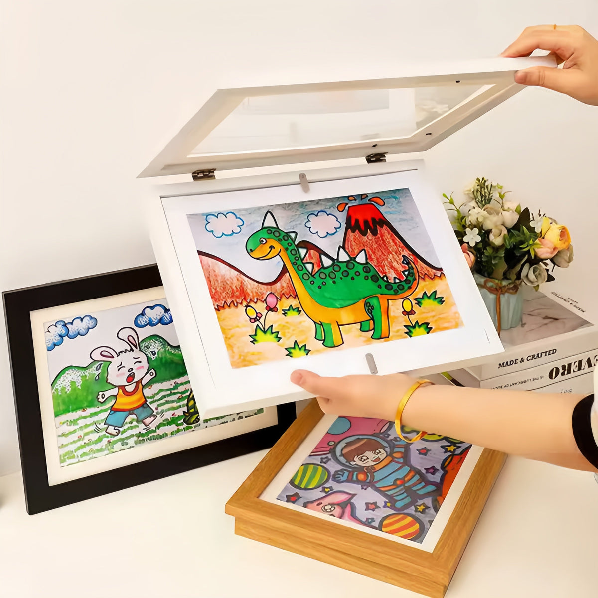 ArtNest™ — Célébrez Chaque Chef-d'Œuvre Tout en Préservant les Souvenirs d'Enfance pour Toujours