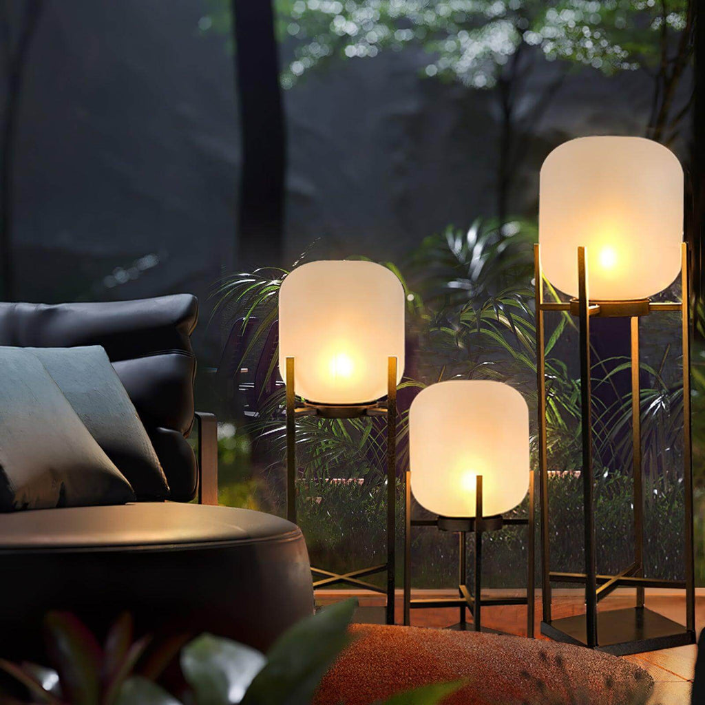 Lampe Solaire de Sol pour Extérieur – Éclairage Ambiant Durable pour Jardin et Terrasse