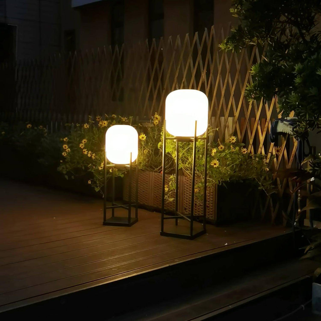 Lampe Solaire de Sol pour Extérieur – Éclairage Ambiant Durable pour Jardin et Terrasse