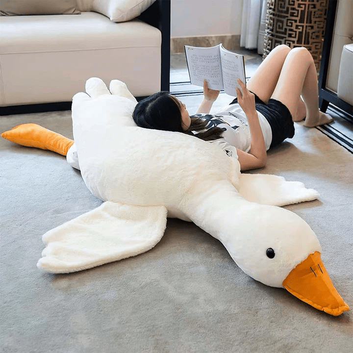 DreamNest™ Oie en Peluche — Votre Étreinte Apaisante pour un Calme Instantané et un Confort Bienheureux