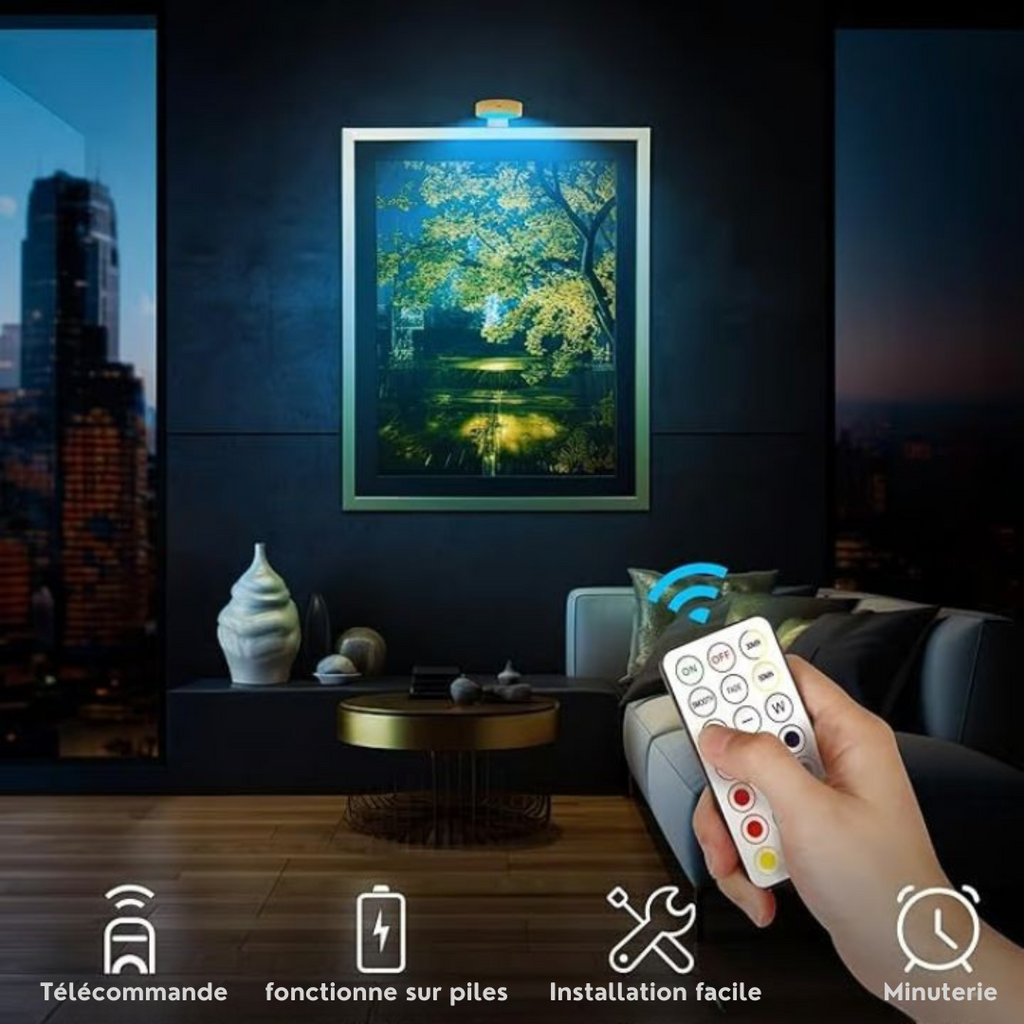 ArtLights™ — Transformez Votre Espace avec un Éclat Éblouissant et un Contrôle d'Ambiance Sans Effort
