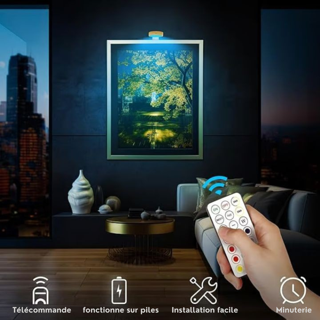 ArtLights™ — Transformez Votre Espace avec un Éclat Éblouissant et un Contrôle d'Ambiance Sans Effort