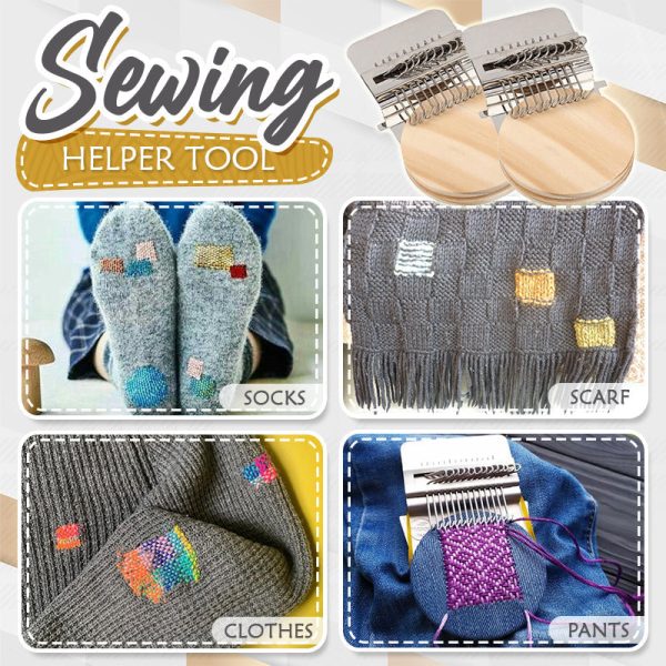 Réparation de Vêtements | Petit Métier à Tisser | Réparation de Rapiéçage Soignée | ThreadMaster