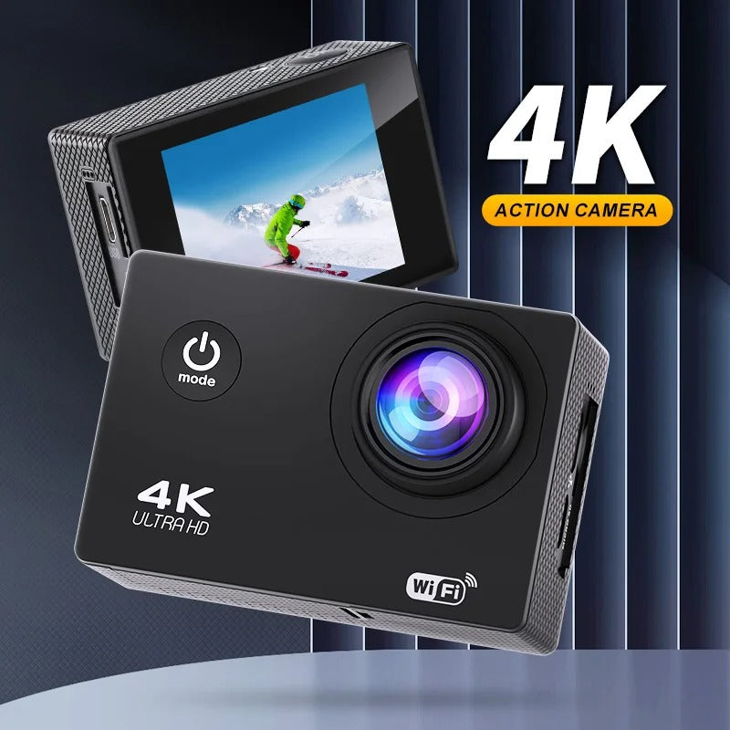 Caméra Sport Pro 4K Ultra HD - Étanche et Wi-Fi