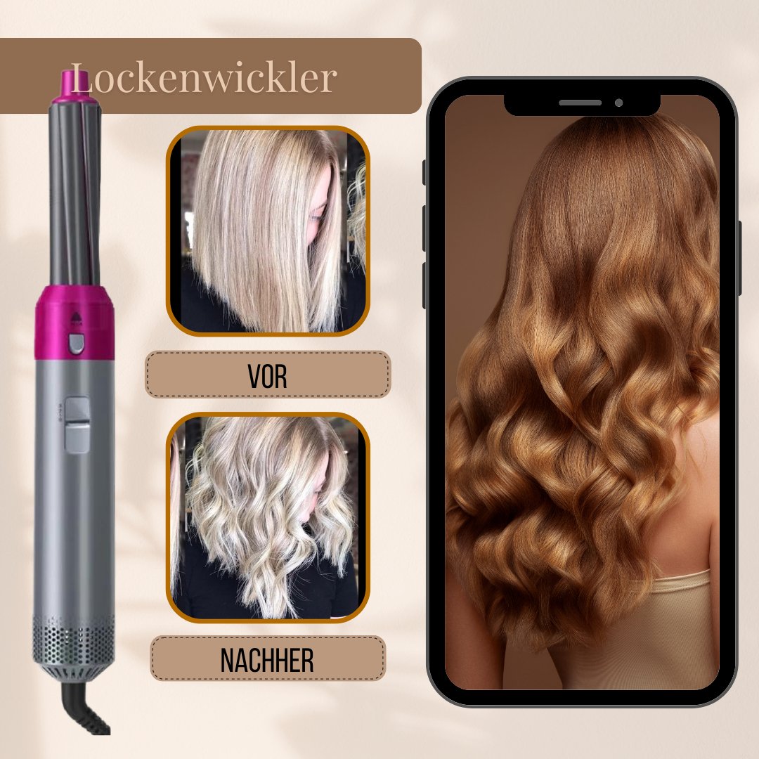 GlamWave™ Styler 5-en-1