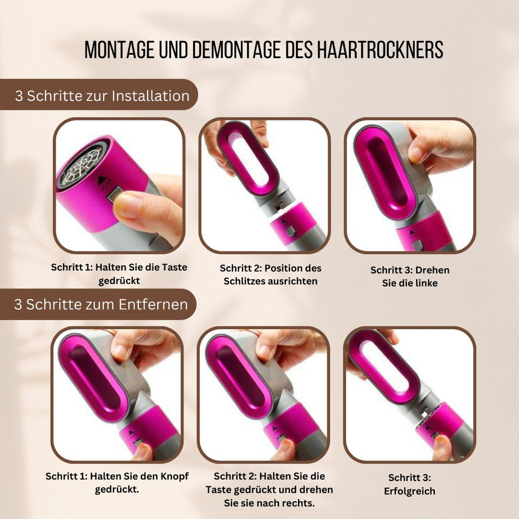 GlamWave™ Styler 5-en-1