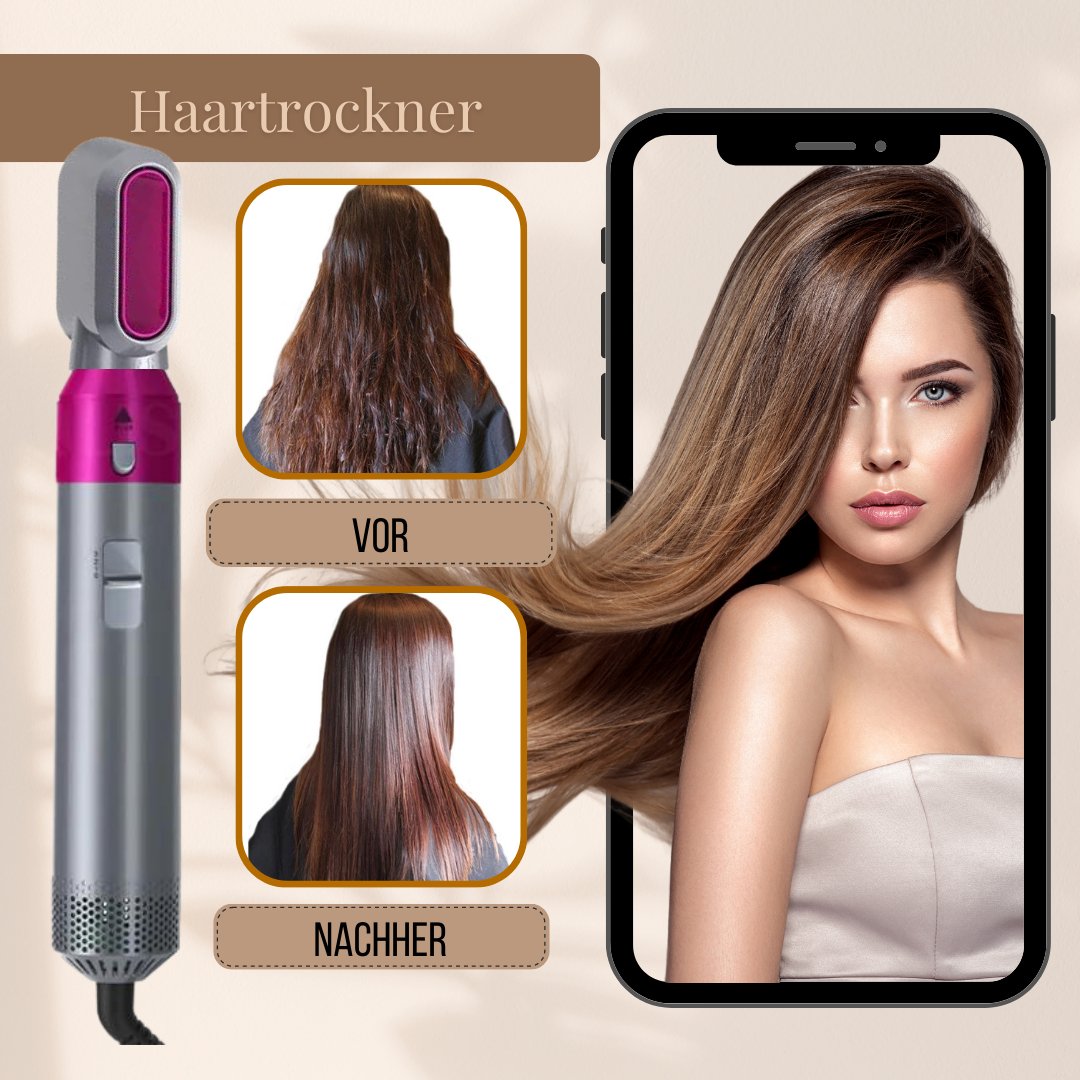 GlamWave™ Styler 5-en-1