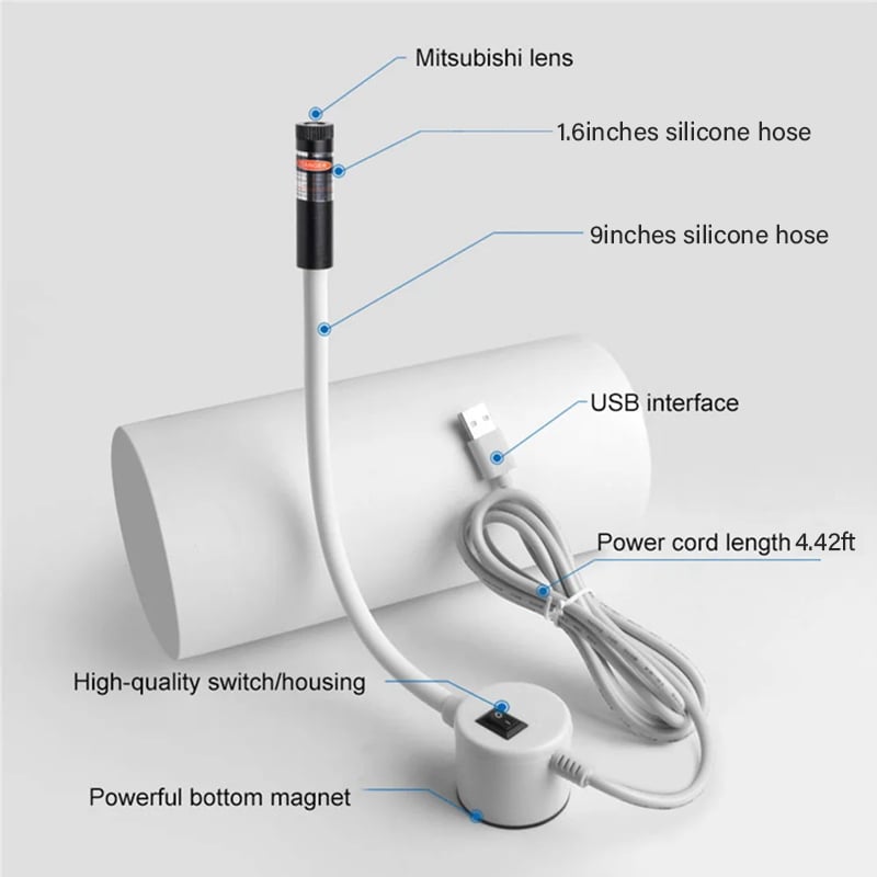 🔥VENTE DE NOUVEL AN - Laser de Positionnement Magnétique pour Machine à Coudre