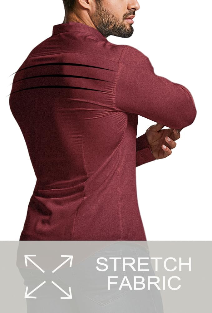 Chemise Slim-Fit pour Hommes pour le Printemps 2026 – Anti-Froissement – David