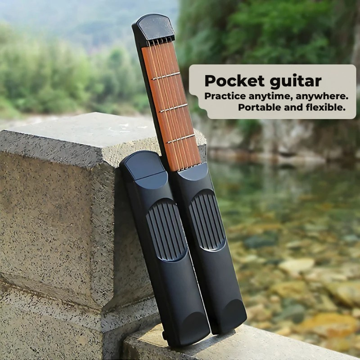PulseStrum™ Pocket Trainer — Maîtrisez la guitare partout, à tout moment avec une pratique silencieuse et sans stress