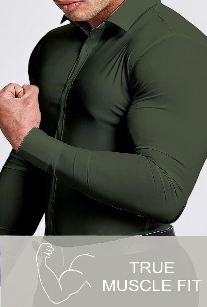 Chemise Slim-Fit pour Hommes pour le Printemps 2026 – Anti-Froissement – David