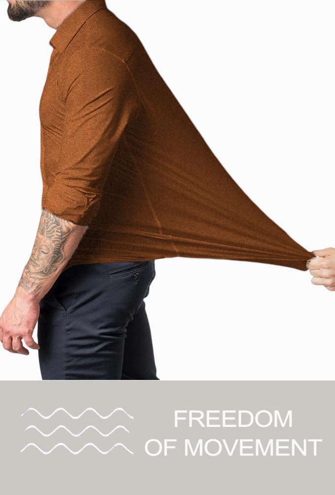 Chemise Slim-Fit pour Hommes pour le Printemps 2026 – Anti-Froissement – David