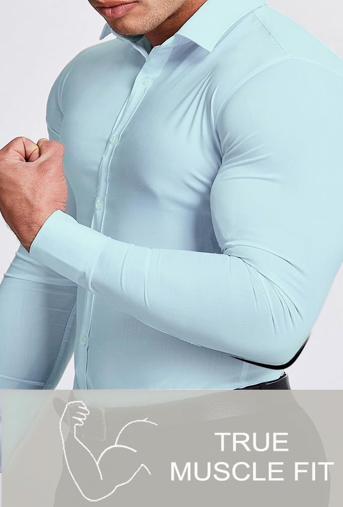 Chemise Slim-Fit pour Hommes pour le Printemps 2026 – Anti-Froissement – David