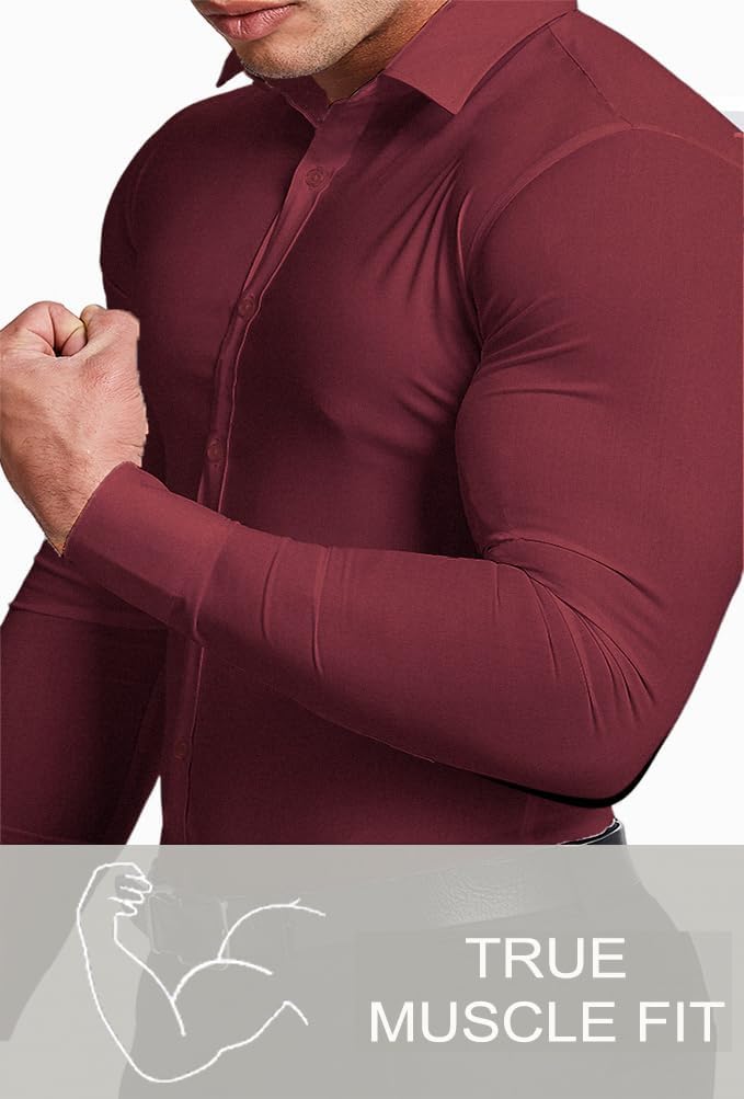 Chemise Slim-Fit pour Hommes pour le Printemps 2026 – Anti-Froissement – David