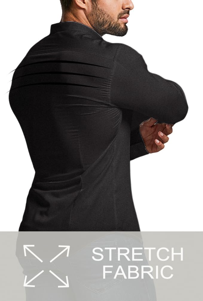 Chemise Slim-Fit pour Hommes pour le Printemps 2026 – Anti-Froissement – David