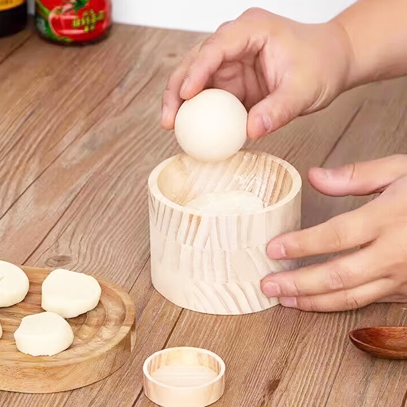 Fabricant de Raviolis | Presse à Pâte en Bois | Surface Antiadhésive | DumpliForm