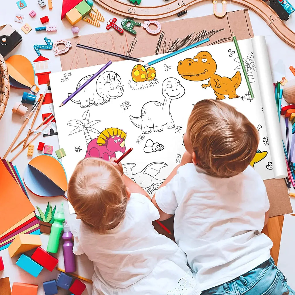ArtBound™ Rouleau de Papier à Dessin — Libérez une Créativité Illimitée Sans Désordre ni Stress