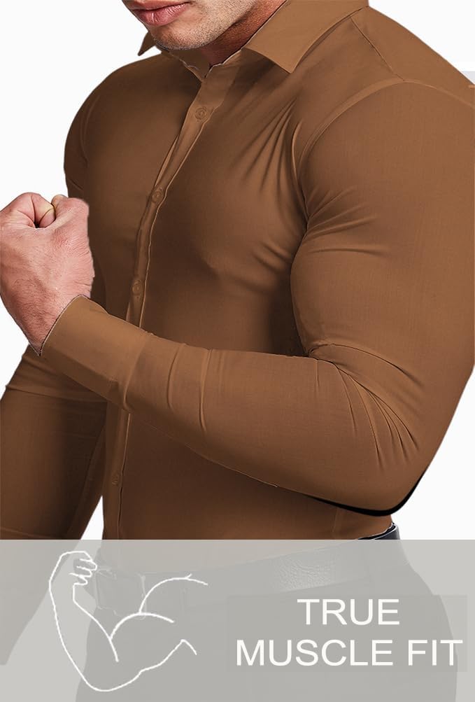 Chemise Slim-Fit pour Hommes pour le Printemps 2026 – Anti-Froissement – David