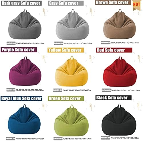 Norvo | Bean Bag Luxueux en Lin – Mobilier de Confort Ergonomique et Élégant