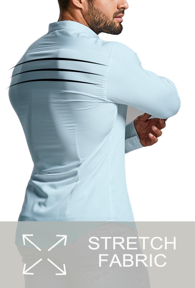 Chemise Slim-Fit pour Hommes pour le Printemps 2026 – Anti-Froissement – David