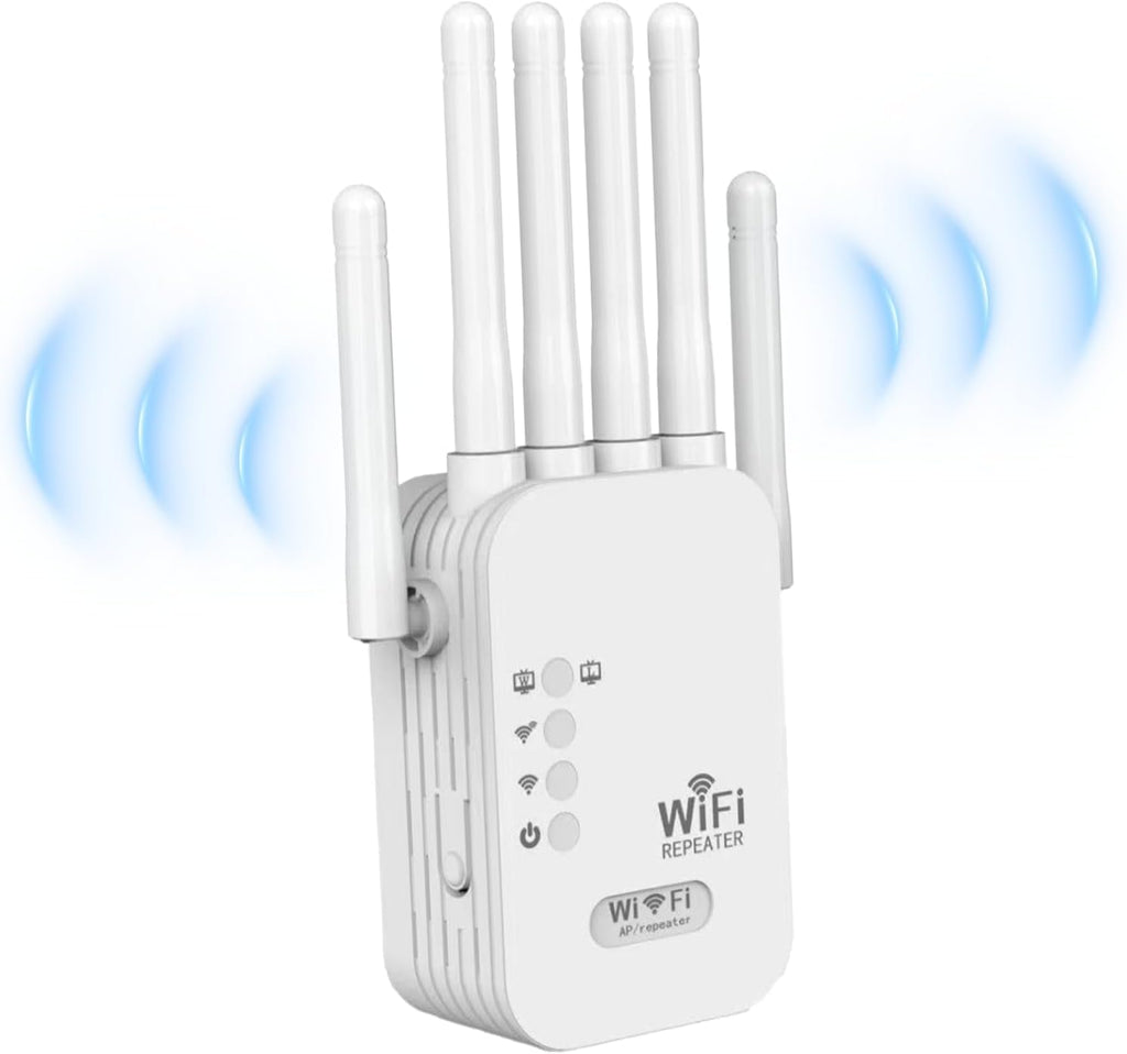 Amplificateur WiFi Extérieur | Répéteur WiFi Longue Portée avec Design Résistant aux Intempéries | Signal Amélioré pour un Streaming Fluide