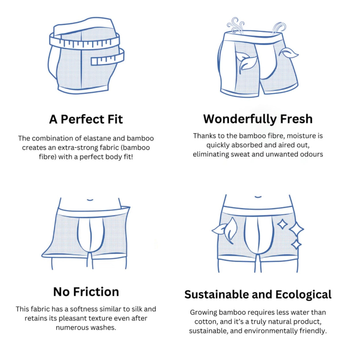 AeroWeave™ Boxers en Bambou — Découvrez un Confort Frais et Inégalé Toute la Journée