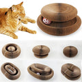 ClawVista™ Planche à Gratter Pliable et Amusante — Transformez les Griffes de Votre Chat en Jeu Heureux, Pas en Colère Contre les Meubles