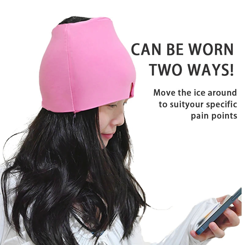 CalmBreeze™ Bonnet de Soulagement des Migraines — Évitez la Douleur Écrasante et Trouvez un Calme Instantané