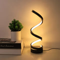 SPIRALUX – Lampe de table LED en spirale au design moderne (Dimmable)