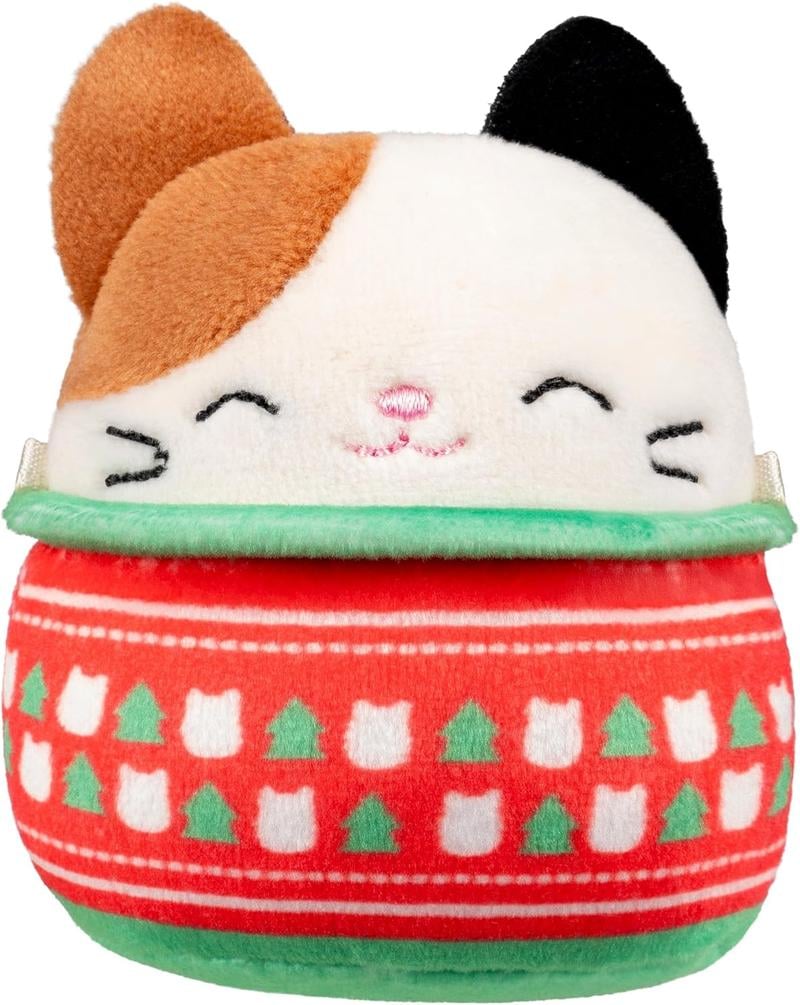 SquishJoy Ensemble Surprise de Vacances | Calendrier de l'Avent festif rempli de Squishmallows câlins !
