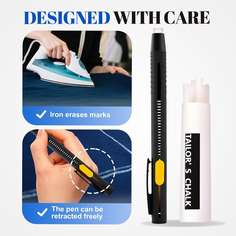 Stylos de Marquage Tissu Seline Rechargeables Précision