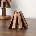 Tapis de Table Artistique en Noyer