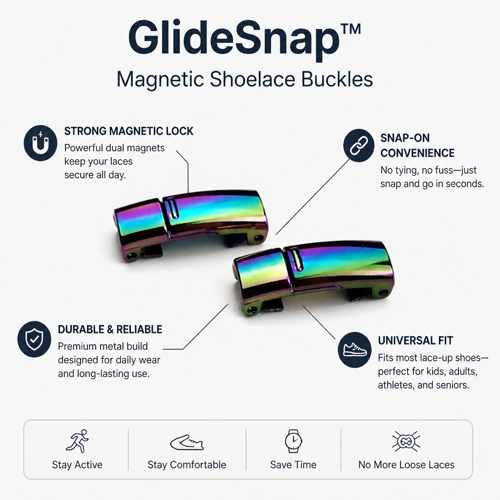 GlideSnap™ — Confort instantané et liberté tout au long de la journée
