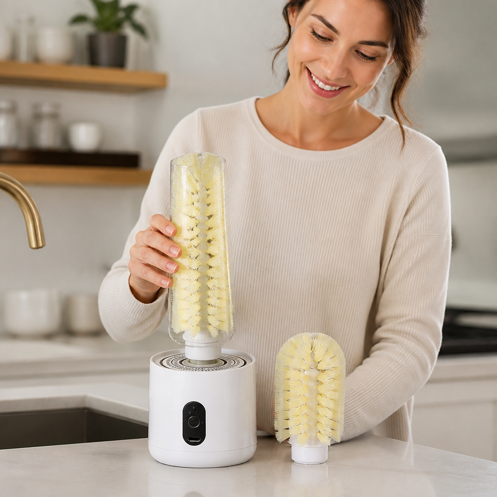 CleanSpin™ — Éliminez les taches tenaces et profitez de tasses impeccables sans lever le petit doigt