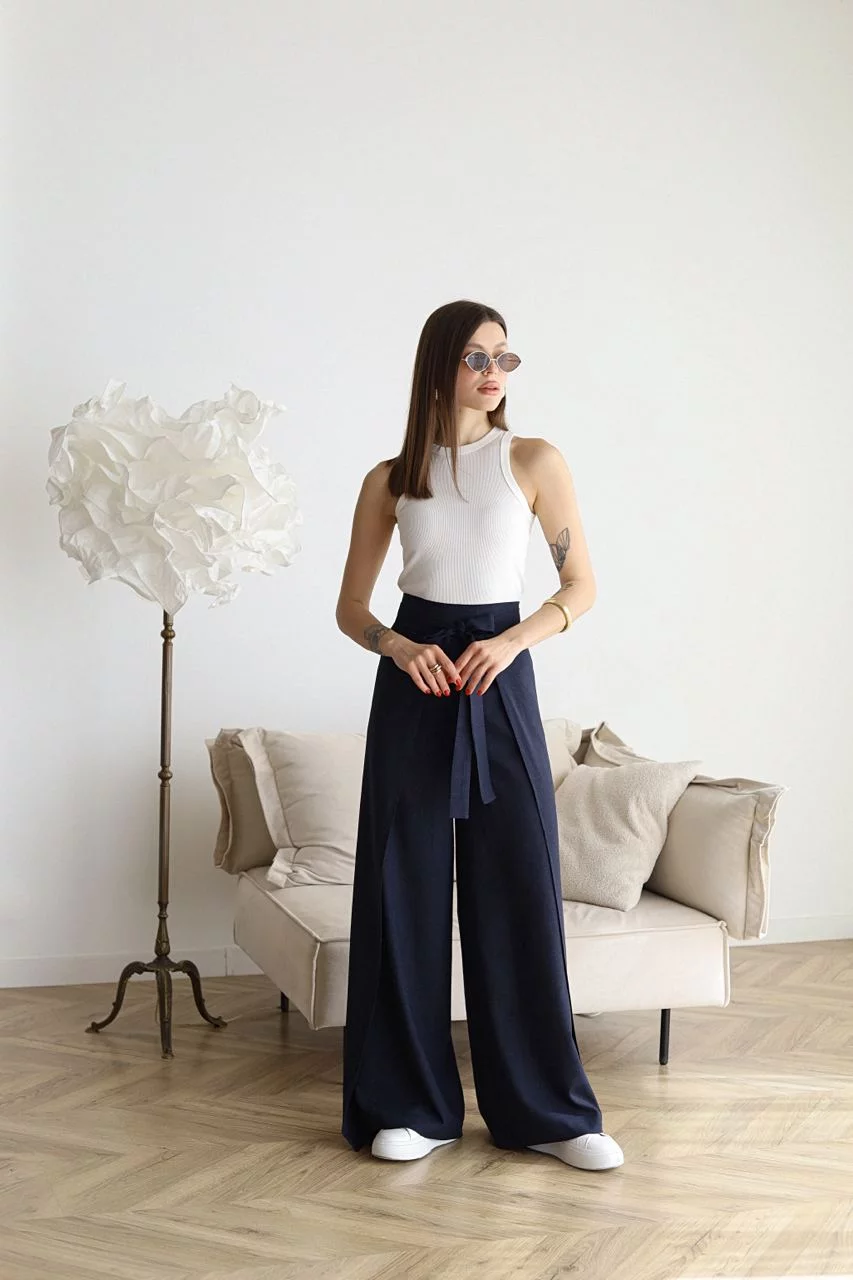 Lina™ – Pantalon en lin à coupe ample