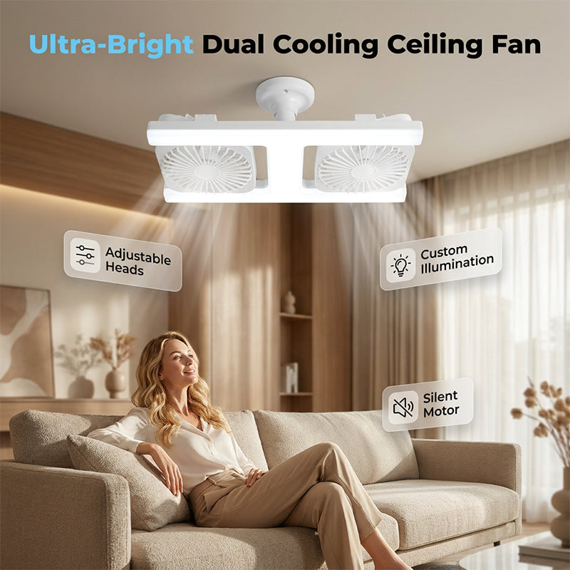 AeroBreeze™ — Commandez votre confort avec chaque brise fraîche, calme et parfaite lueur