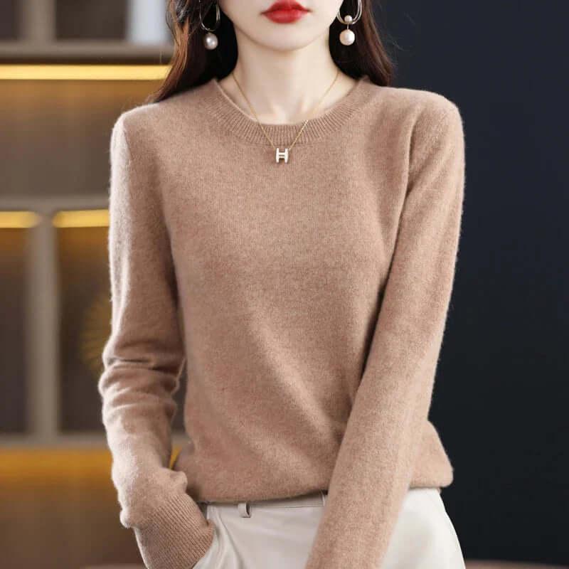 Pull en Tricot Pur