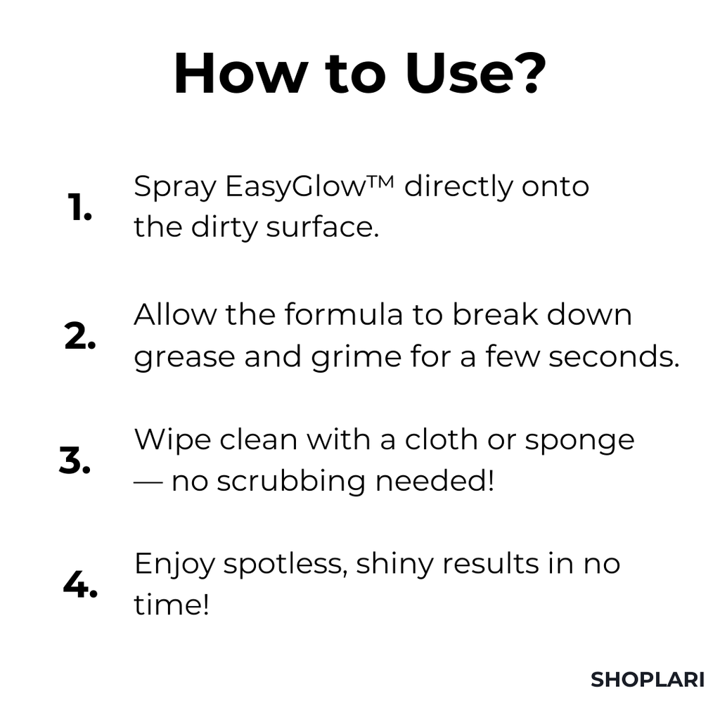 EasyGlow™ — Éliminez rapidement les salissures pour une maison étincelante et sans stress (1+1 GRATUIT AUJOURD'HUI !)