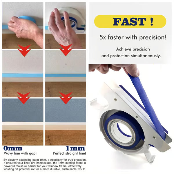 EdgeMaster™ — Peignez des Lignes Parfaites Rapidement et Sans Défaut à Chaque Fois