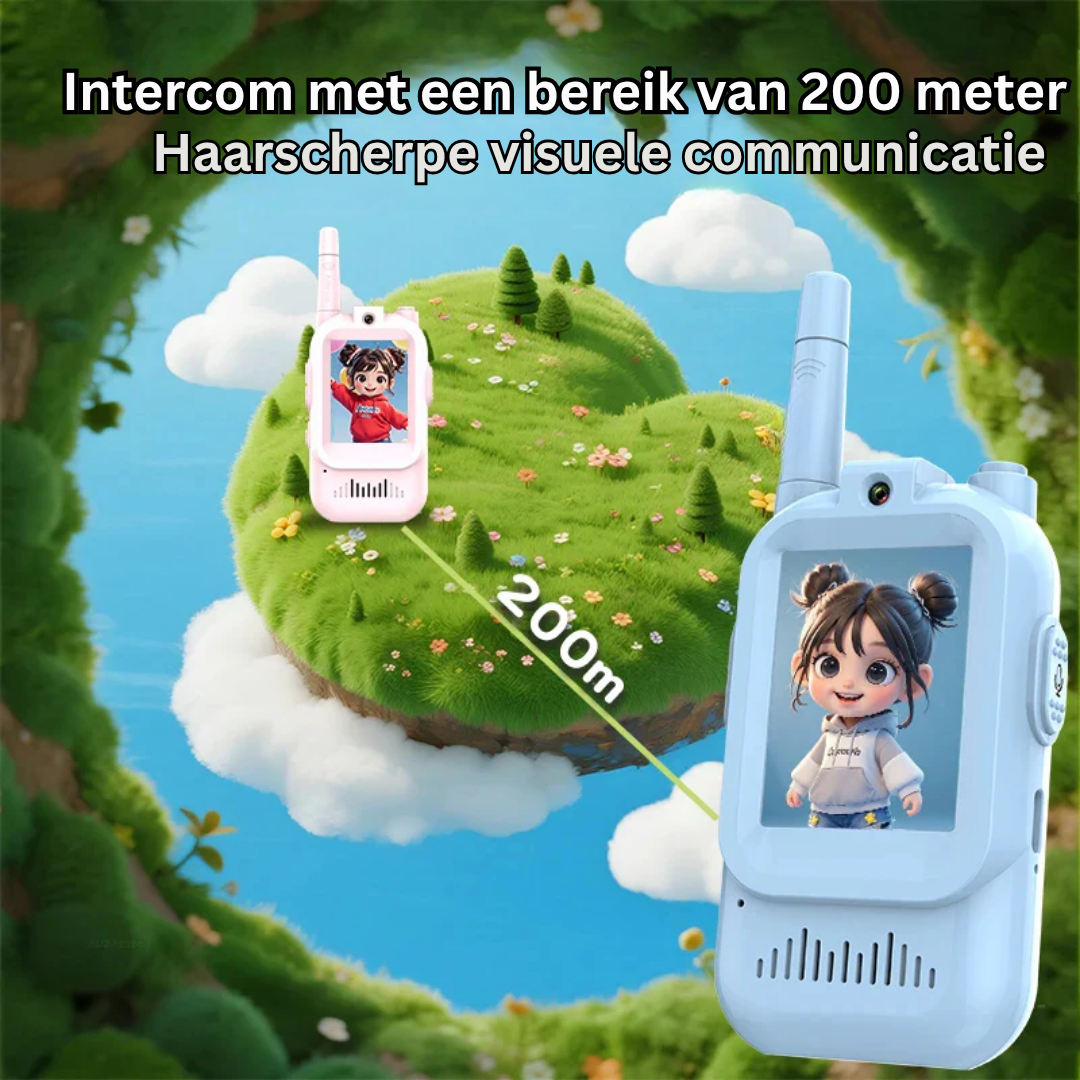 Talkie-Walkie - Ensemble de Communication Vidéo pour Enfants
