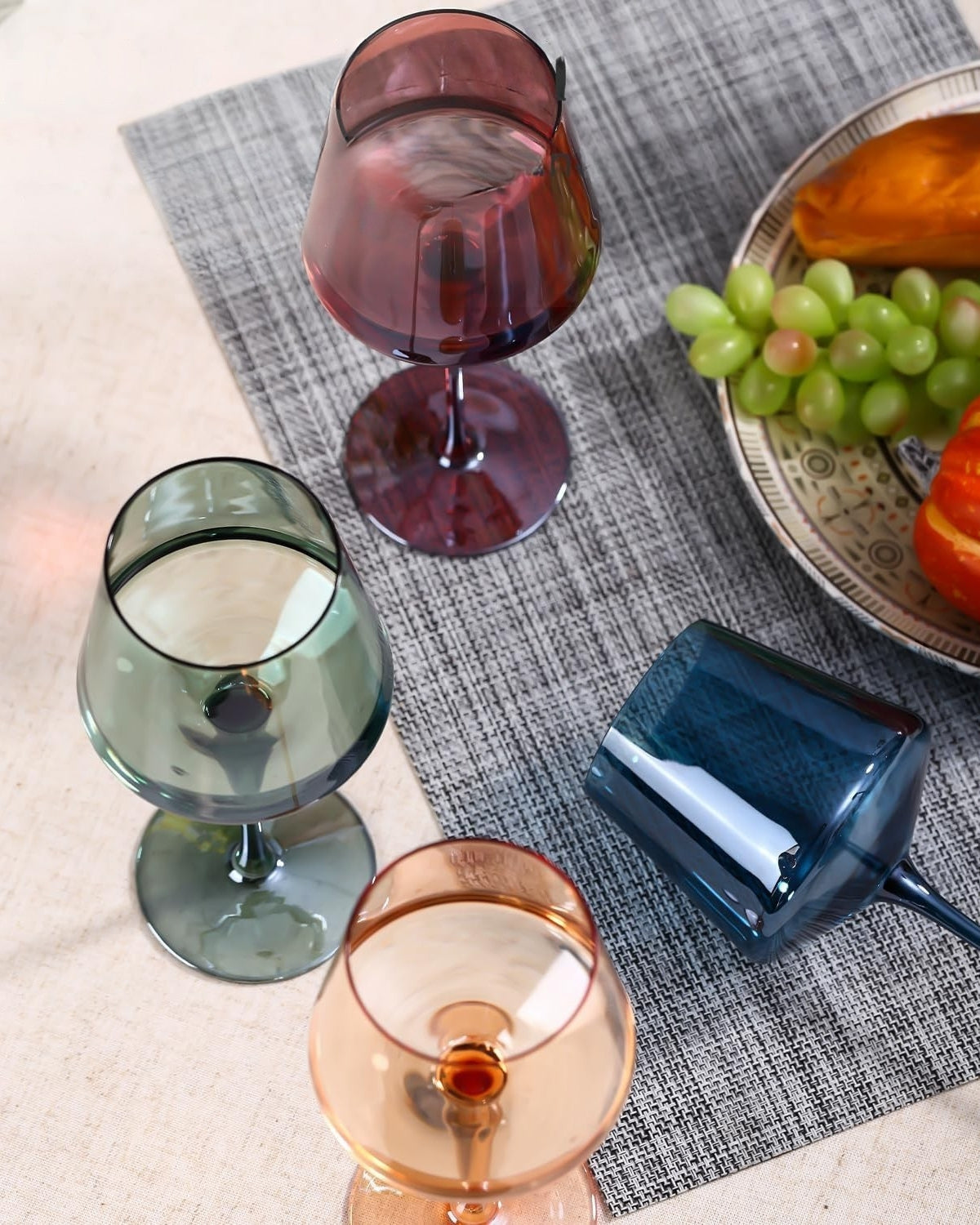 L'Art du Verre | Ensemble de Verres en Verre de 6