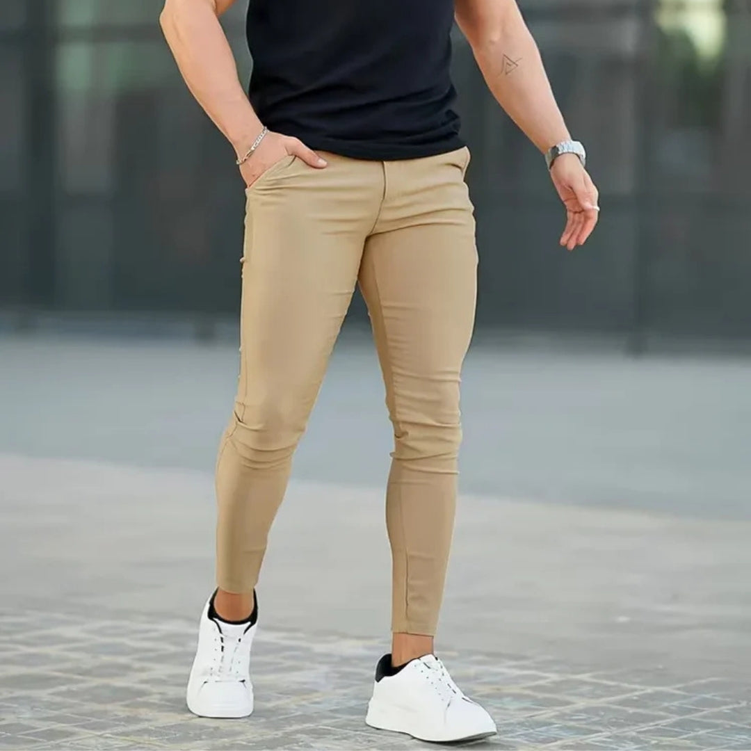 Chino - Coupe Slim Pour Hommes - UrbanFlex